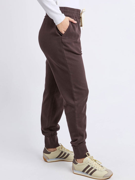 FOXWOOD SIMPLIFIED TRACKPANT (Coffee)