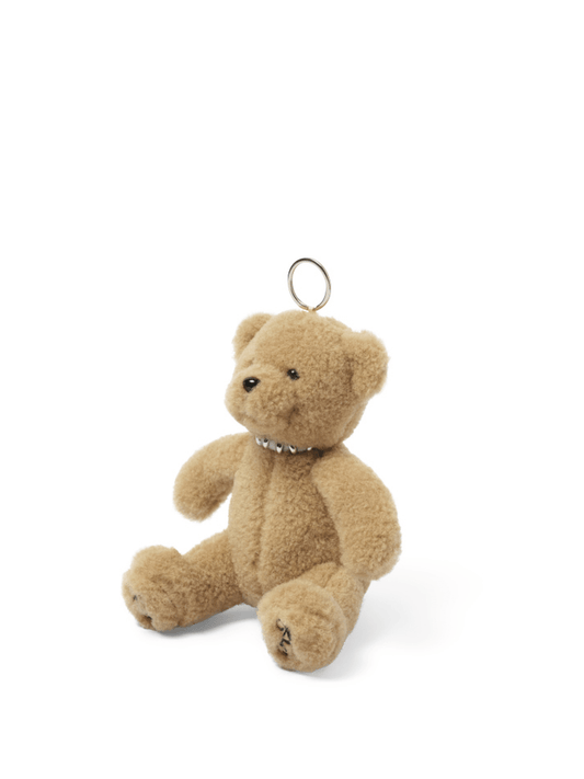 PALM ANGELS Bear Peluche Keyring (Brown)