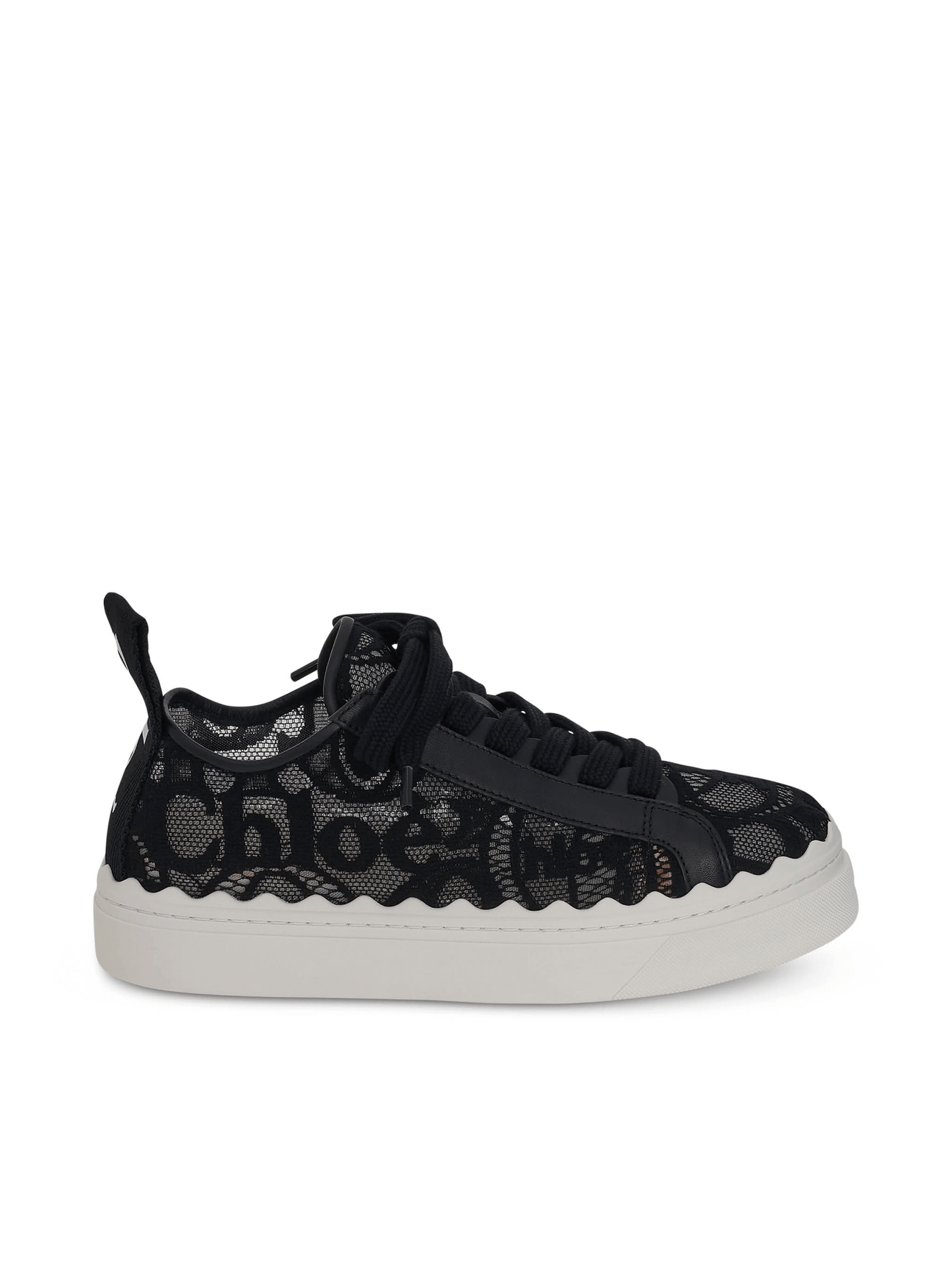 Image of Sneakers. Productname: CHLOE Lauren Sneaker in BLACK colour by brand - CHLOE
