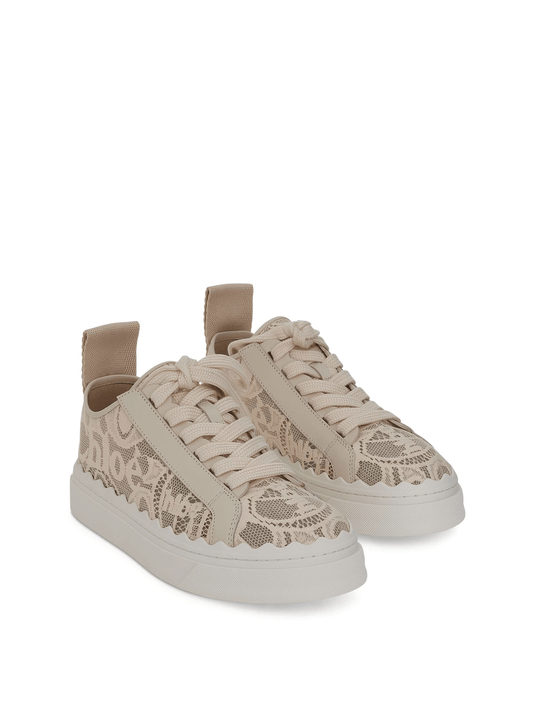 CHLOE Lauren Sneaker (Beige)