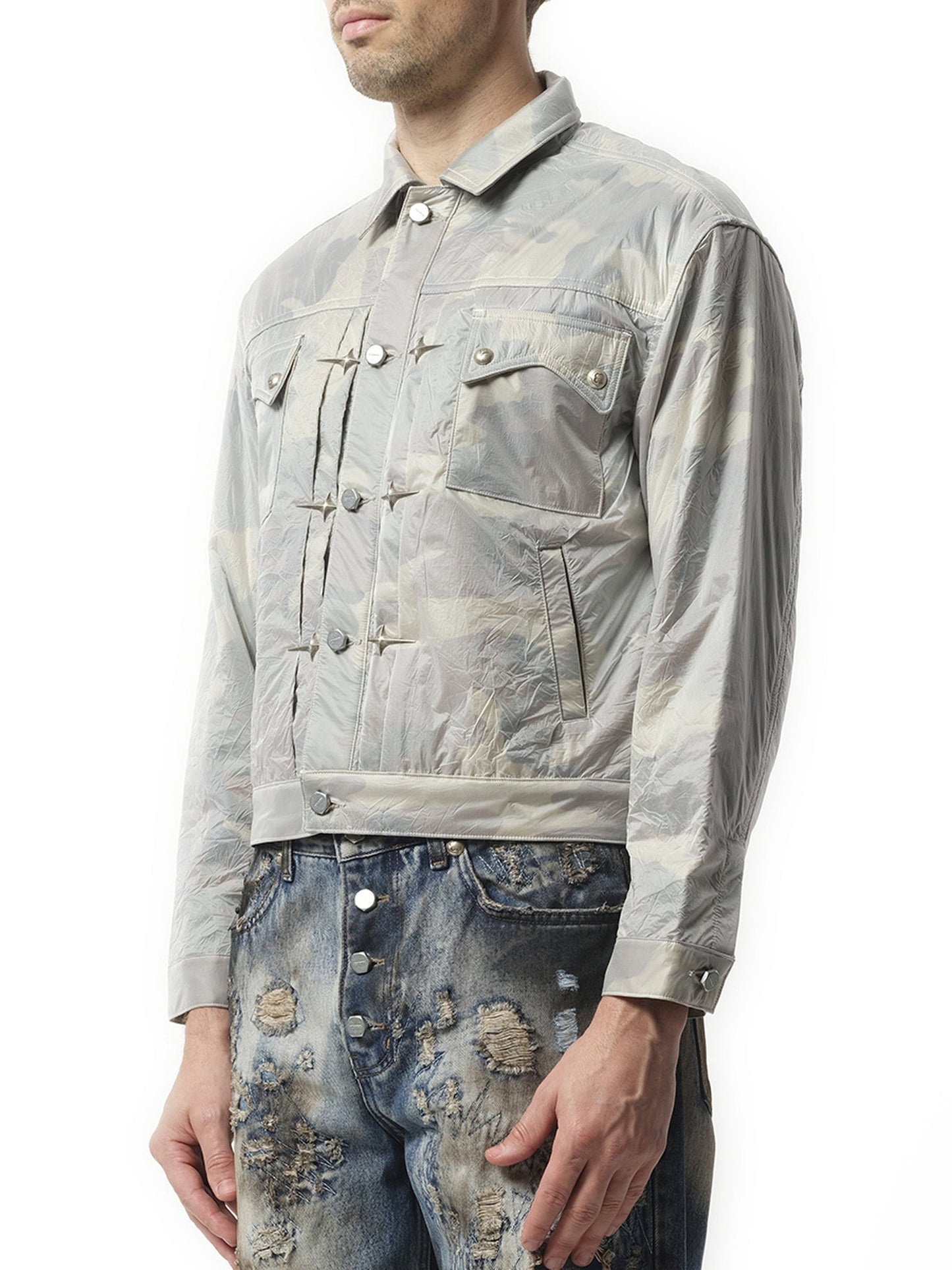 THUG CLUB Clouded Claw Jacket (Multicolour)