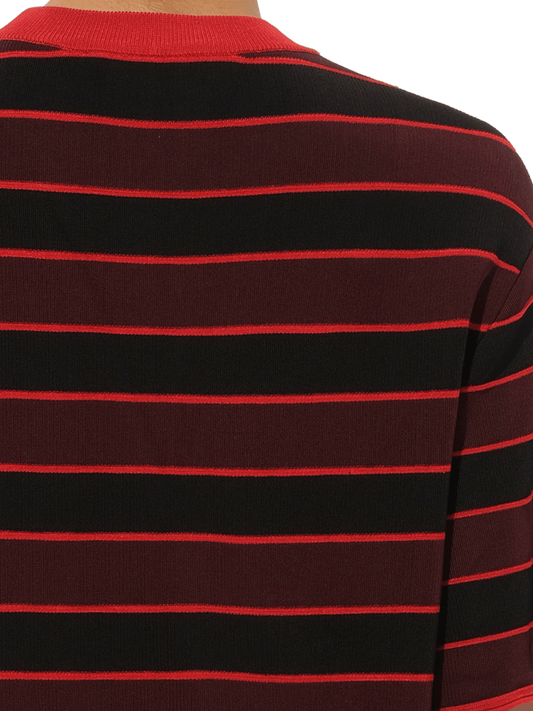 GIVENCHY Striped Sweater (Burgundy)