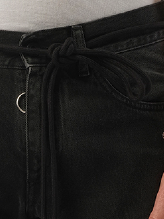 OFF-WHITE Slim Back Dart Jeans (Grey)