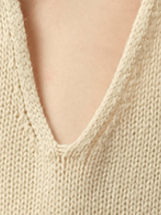 LANVIN Knitted Top (Ivory)