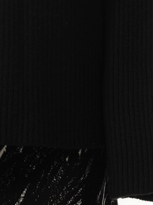 MARNI Long Sleeve Turtleneck Sweater (Black)