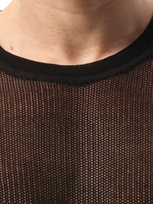 LANVIN Net Stitch Sweatshirter (Black)