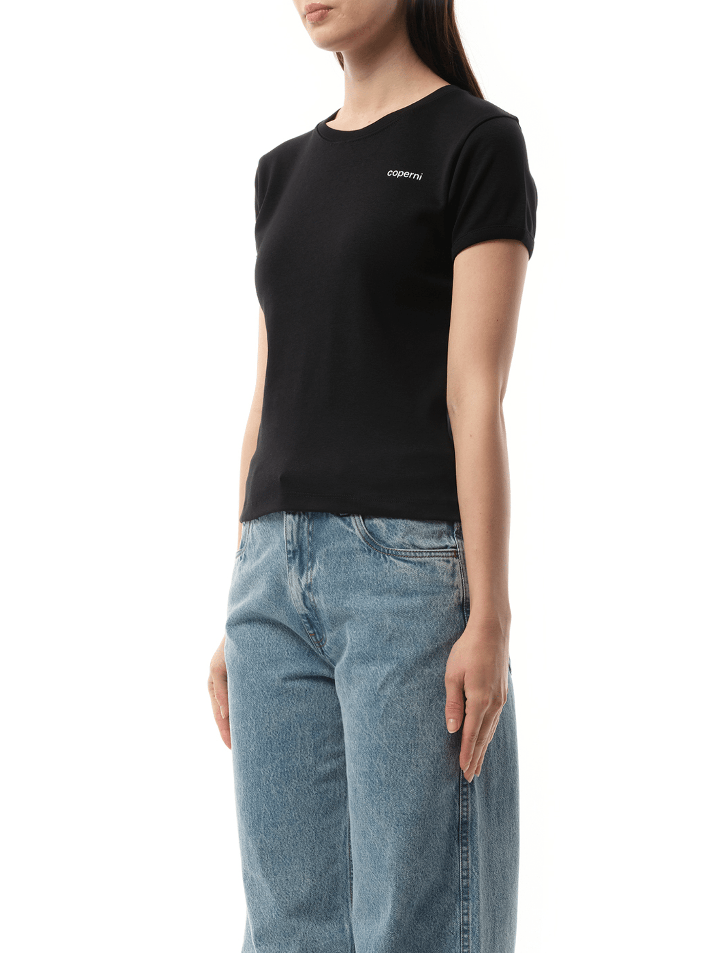COPERNI Logo Slim Fit T-Shirt (Black)