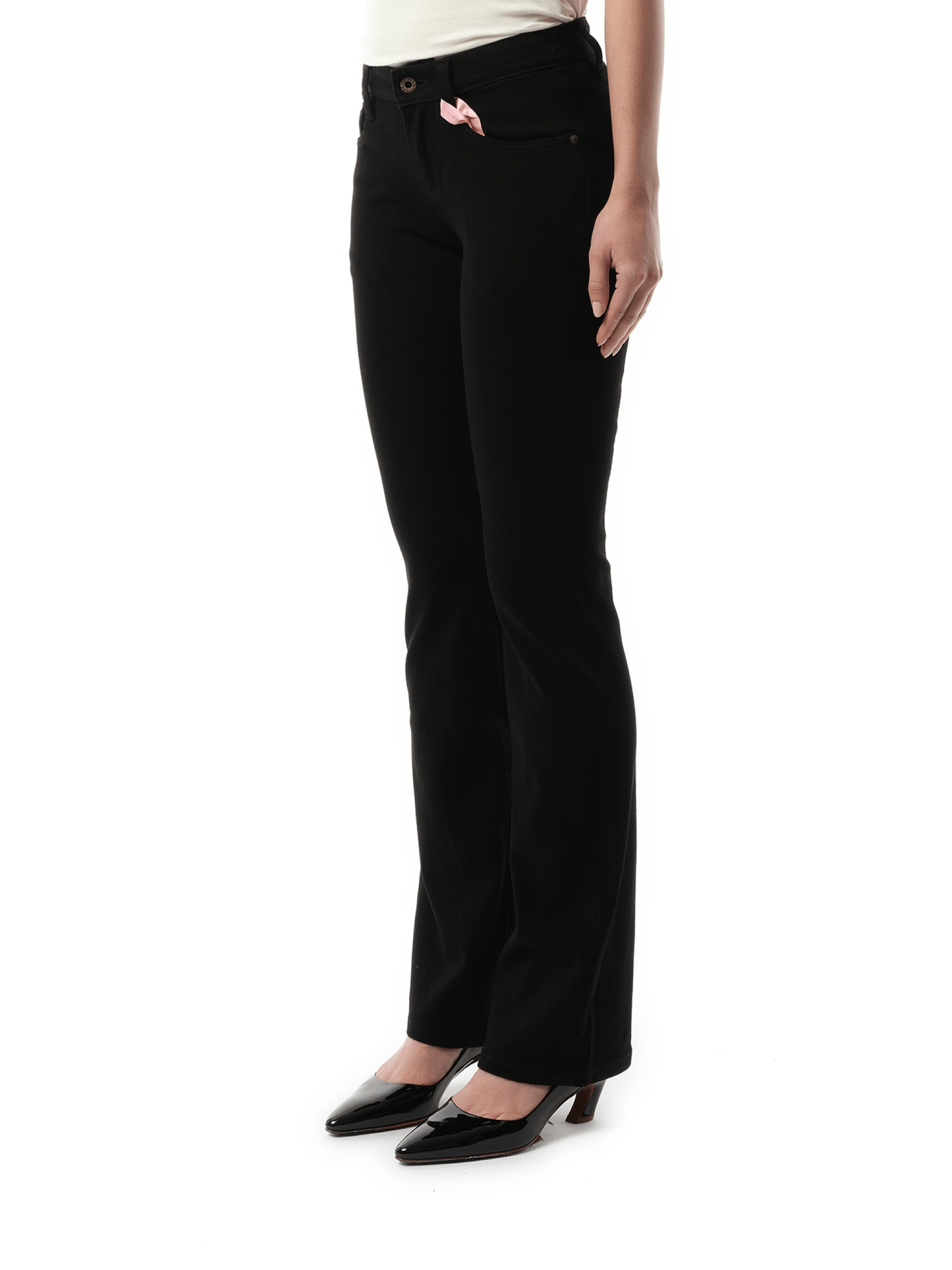 FAX COPY EXPRESS 999 Skinny Stretch Jeans (Black)