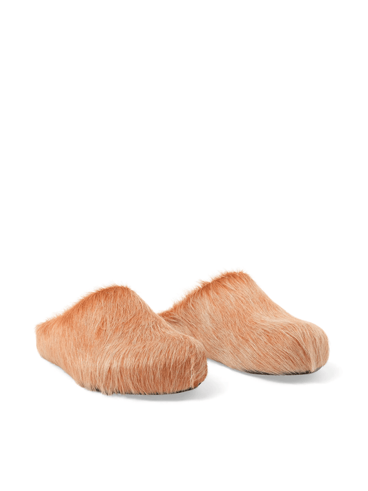 MARNI Fussbett Sabot Mule (Winter Wheat)