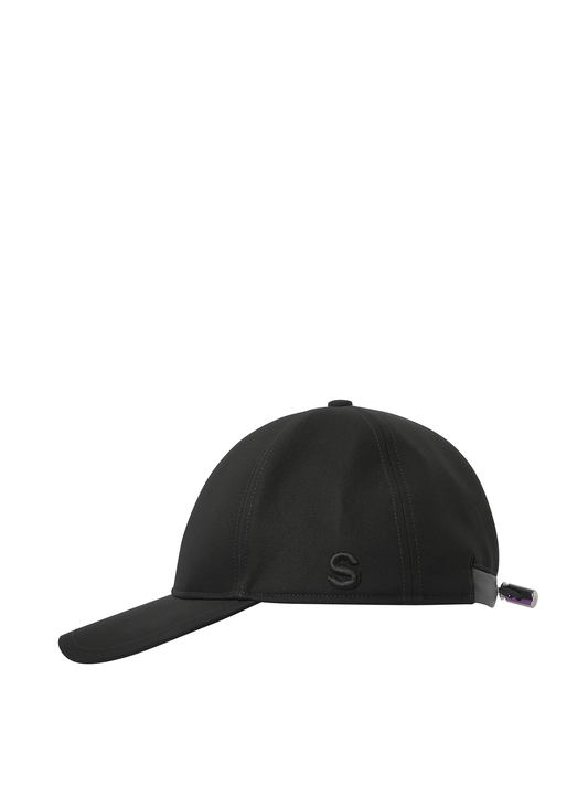 SACAI Back Drawstring Cap (Black)