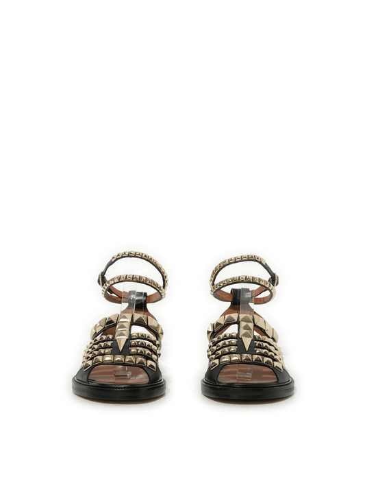 GIVENCHY Gladi Flat Sandal (Black)