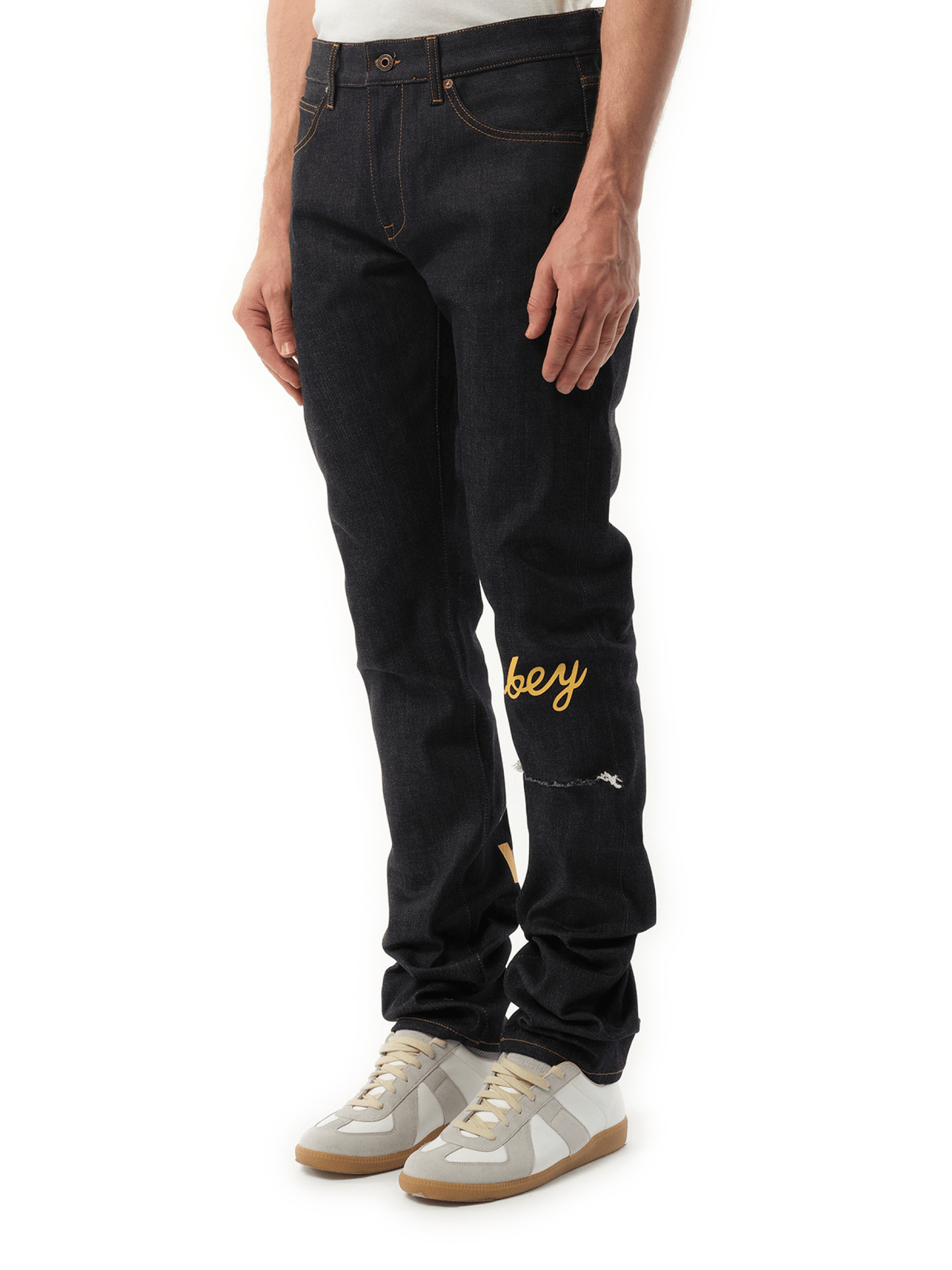 OFF-WHITE THL Bebey Arrow Selvedge Jeans (Blue)
