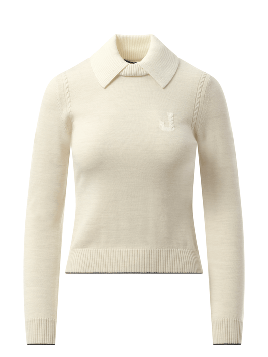 JACQUEMUS La Maille Tricot (Beige)