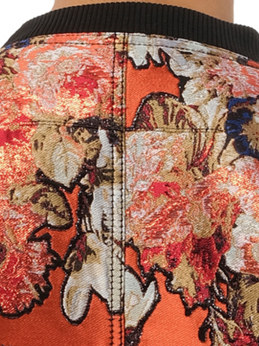 GIVENCHY Flower Sweatshirt (Orange)