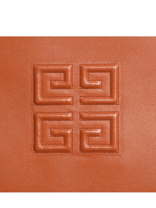 GIVENCHY 4G Embroidered Pouch (Brown)