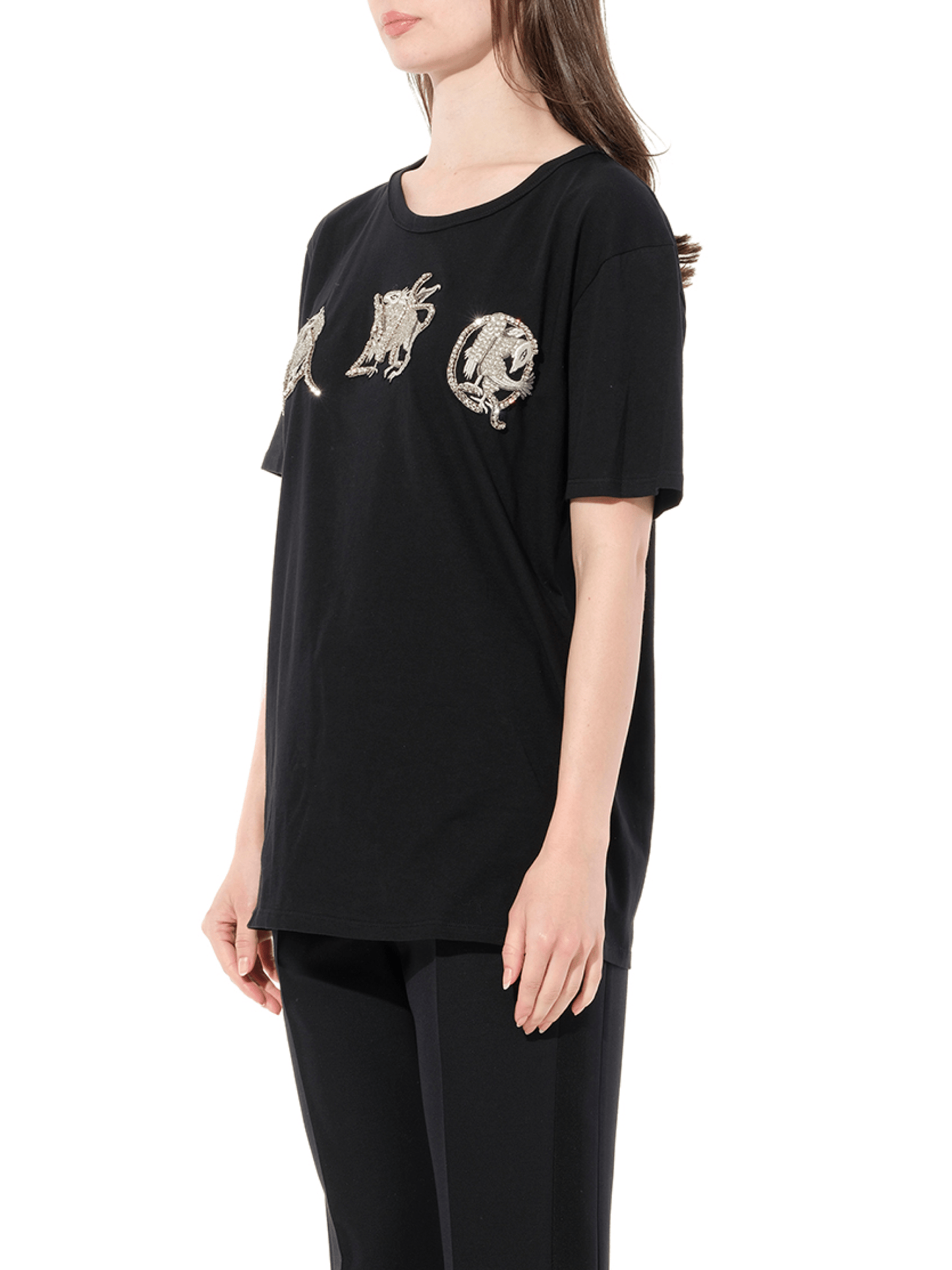 ALEXANDER MCQUEEN Maglieta Myth T-Shirt (Black)