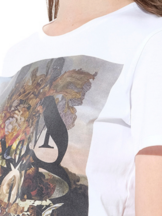 ALEXANDER MCQUEEN Hidden Logo T-Shirt (White)