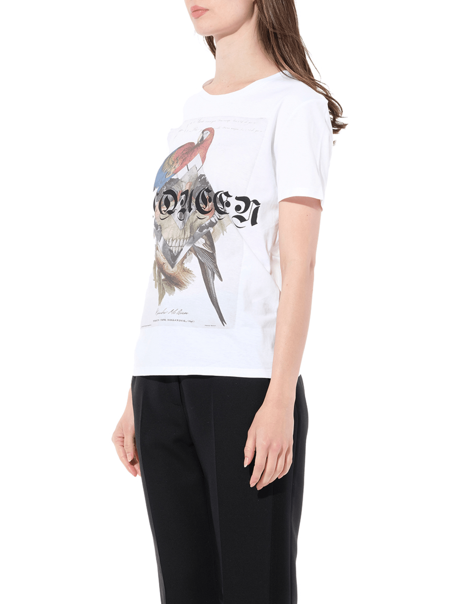 ALEXANDER MCQUEEN Jungle T-Shirt (White)