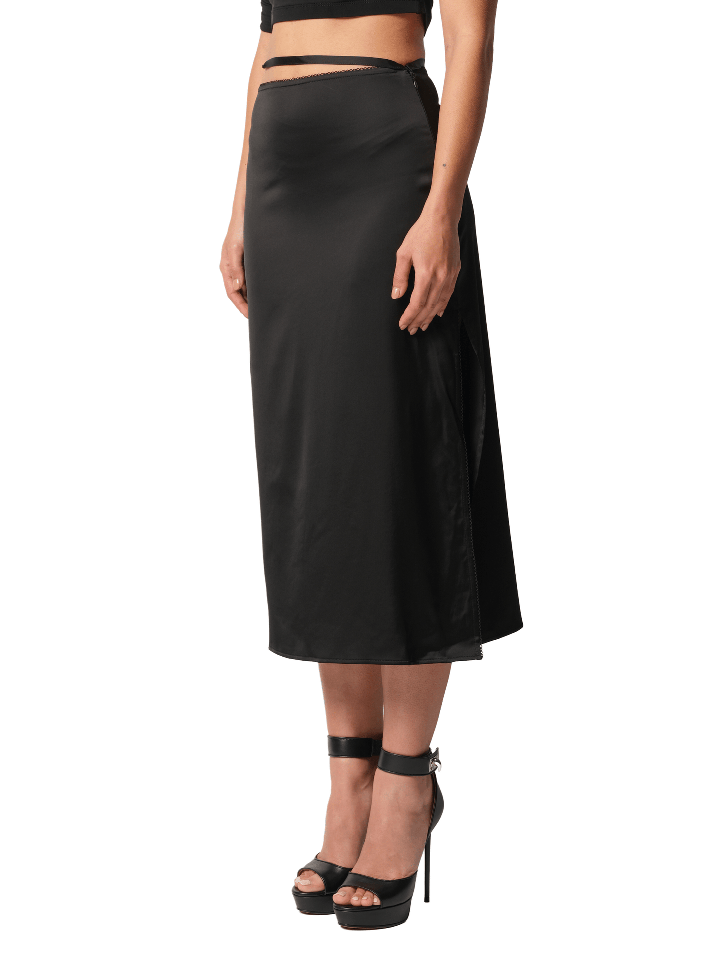 JACQUEMUS La Jupe Notte (Black)