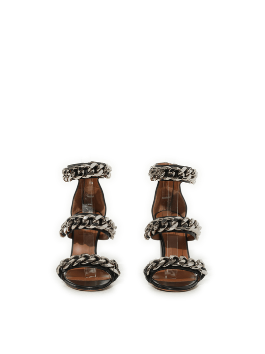 GIVENCHY 3 Chains Sandals (Black)