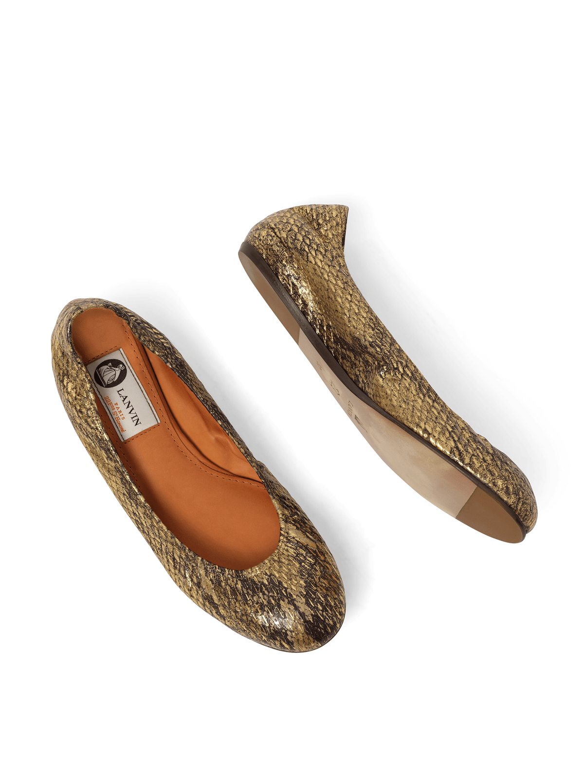 LANVIN Ballerina (Gold)