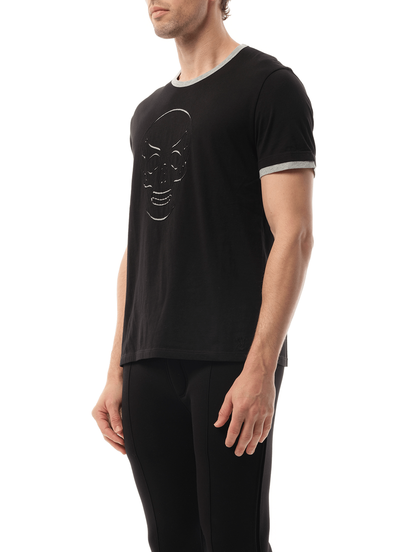 ALEXANDER MCQUEEN Skull T-Shirt (Black)