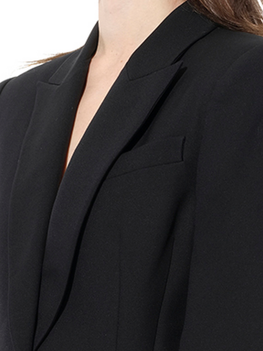 ALEXANDER MCQUEEN Drape Jacket (Black)