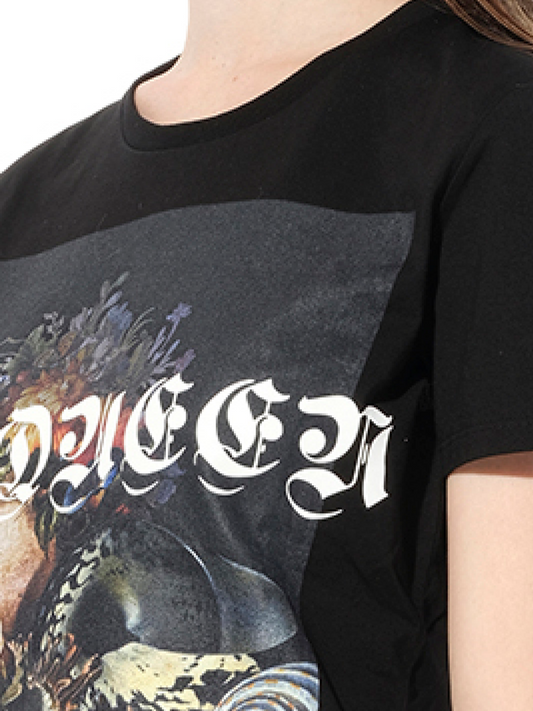 ALEXANDER MCQUEEN Still Life Skull T-Shirt (Black)