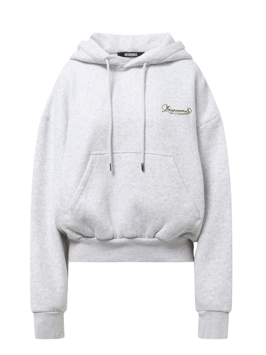 JACQUEMUS Le Hoodie Corto Uni Club (Grey)