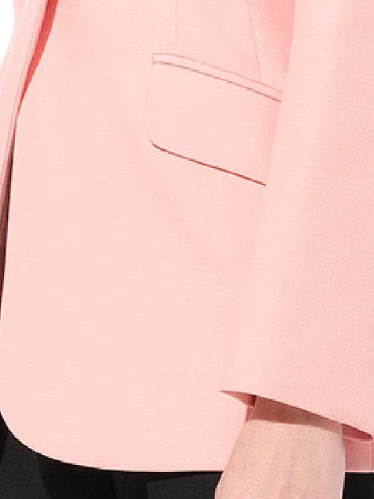 ALEXANDER MCQUEEN Straight Shoulder Jacket (Pink)
