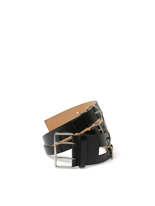 ALEXANDER MCQUEEN Bridle Belt (Black)