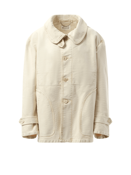 MAISON MARGIELA Workers Moleskin Jacket (Nut Wash)