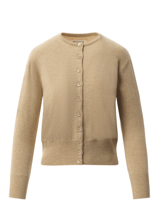 MAISON MARGIELA Virgin Wool Cardigan (Walnut)