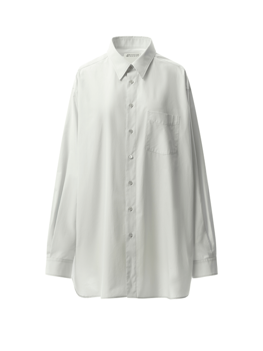 MAISON MARGIELA Long-sleeved Shirt (Light Blue)
