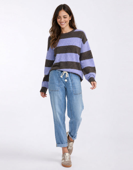 132 Fashion Frankie Knit (Lilac/Choc)