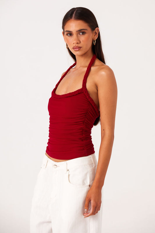 SNDYS GIANNA TOP (Deep Red)