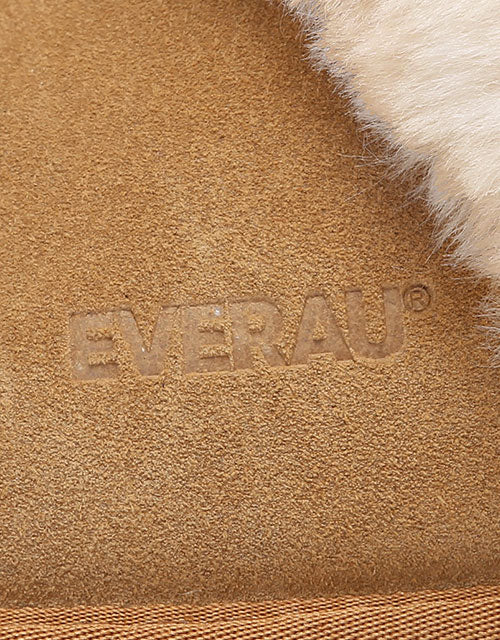 EVERAU® Muffin Slipper Suede (Chestnut)