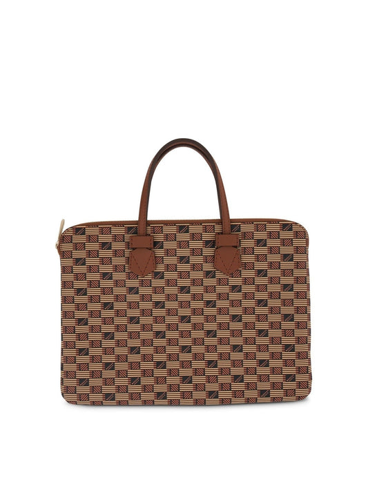 MOREAU Granier Canvas MM Bag (Brown)