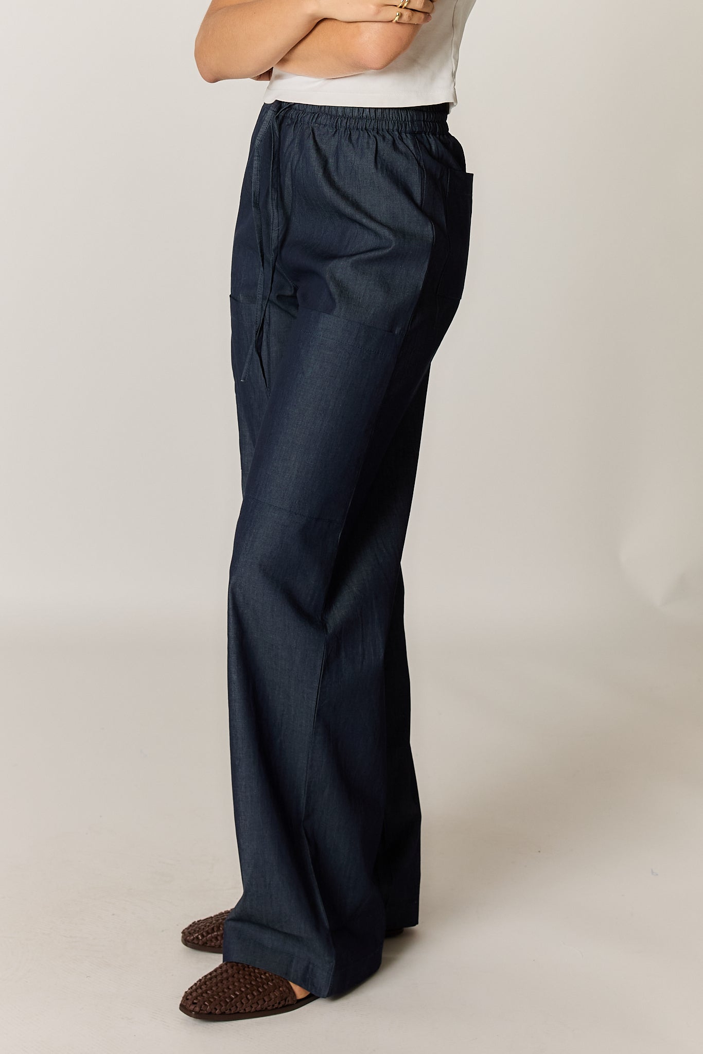 Giliann Alma Pocket Pant (Denim)