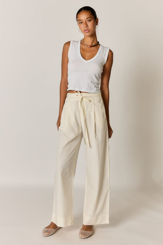 Giliann Floyd Tie Pant (Coconut)