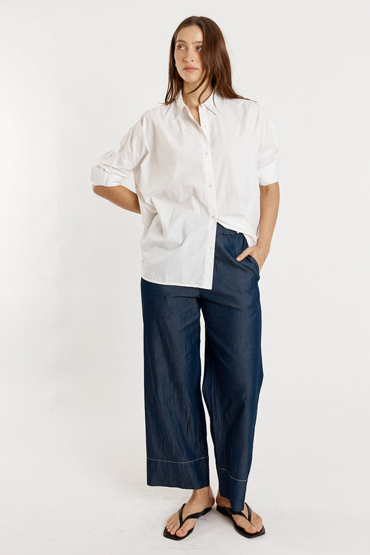 Giliann Casa Cut Out Shirt (White)