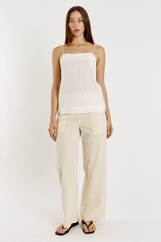 Giliann Cassis Singlet (White)