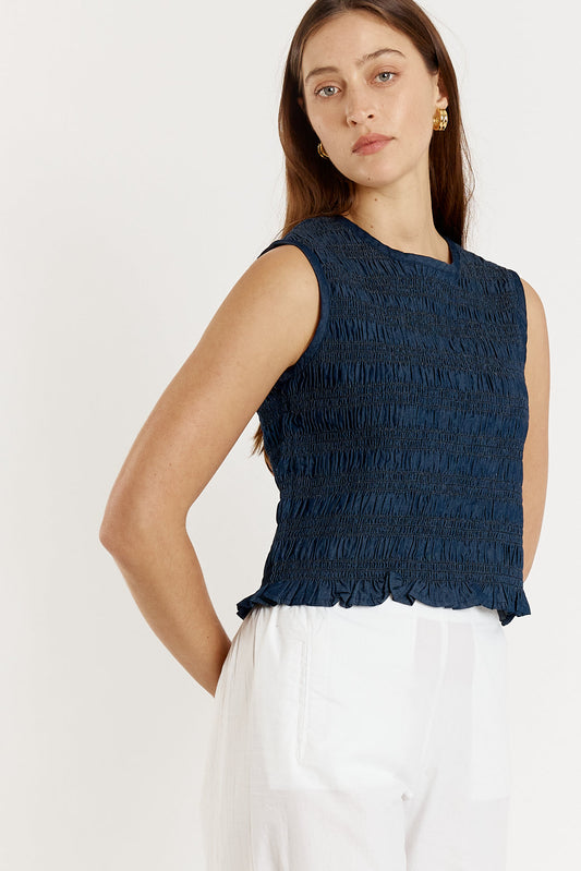 Giliann Catalonia Top (Denim)