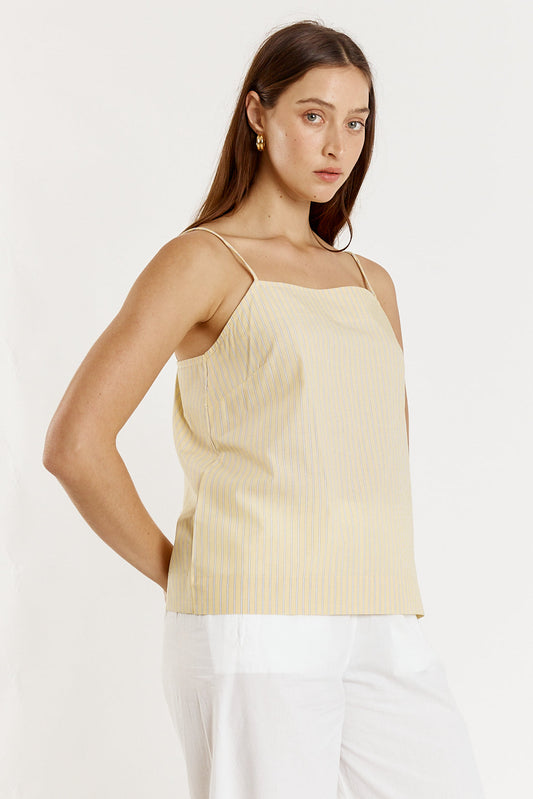 Giliann Lunel Singlet Stripe (Yellow)