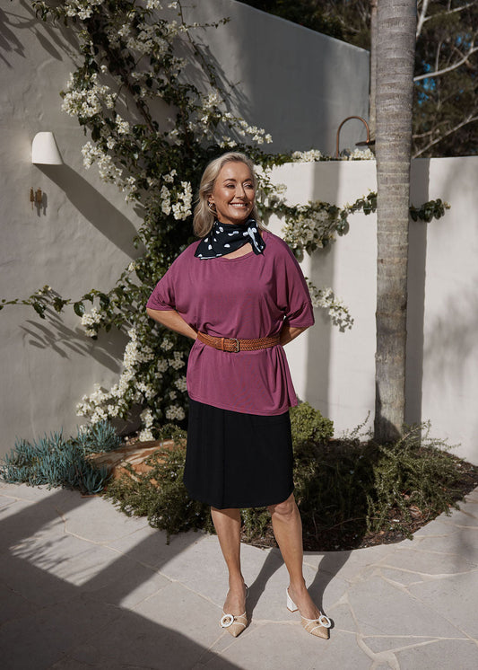 Lou Lou Benni Bamboo Scarf (Polka Dot)