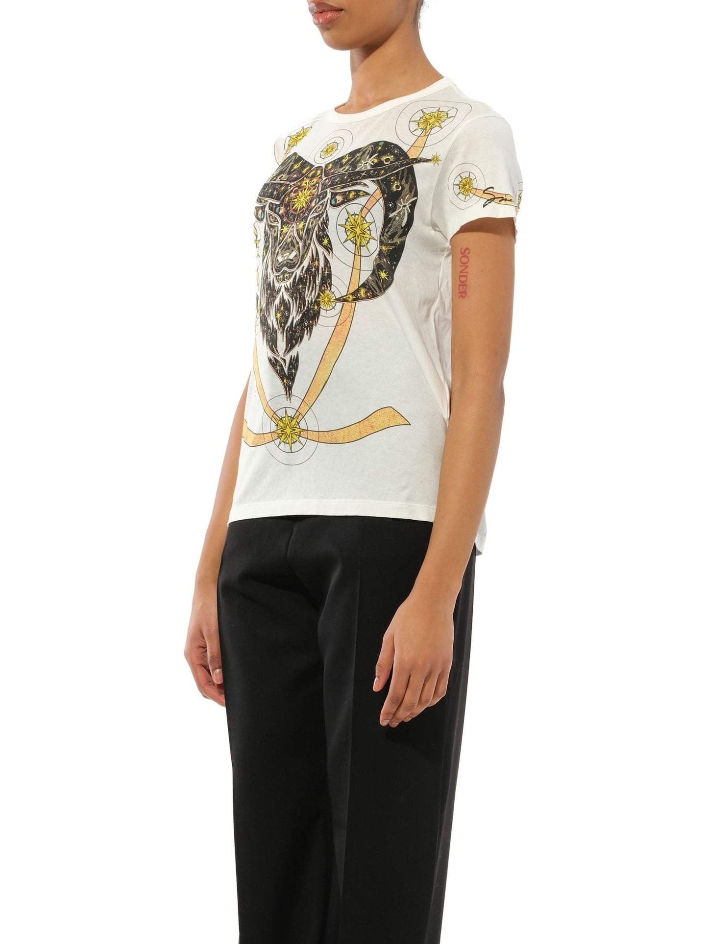 GIVENCHY Aries T-Shirt Ecru (White)