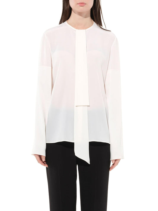 Image of Shirts. Product name - Blouse in White colour by brand - GIVENCHY