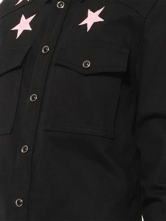 GIVENCHY Long Sleeve Shirt (Black)