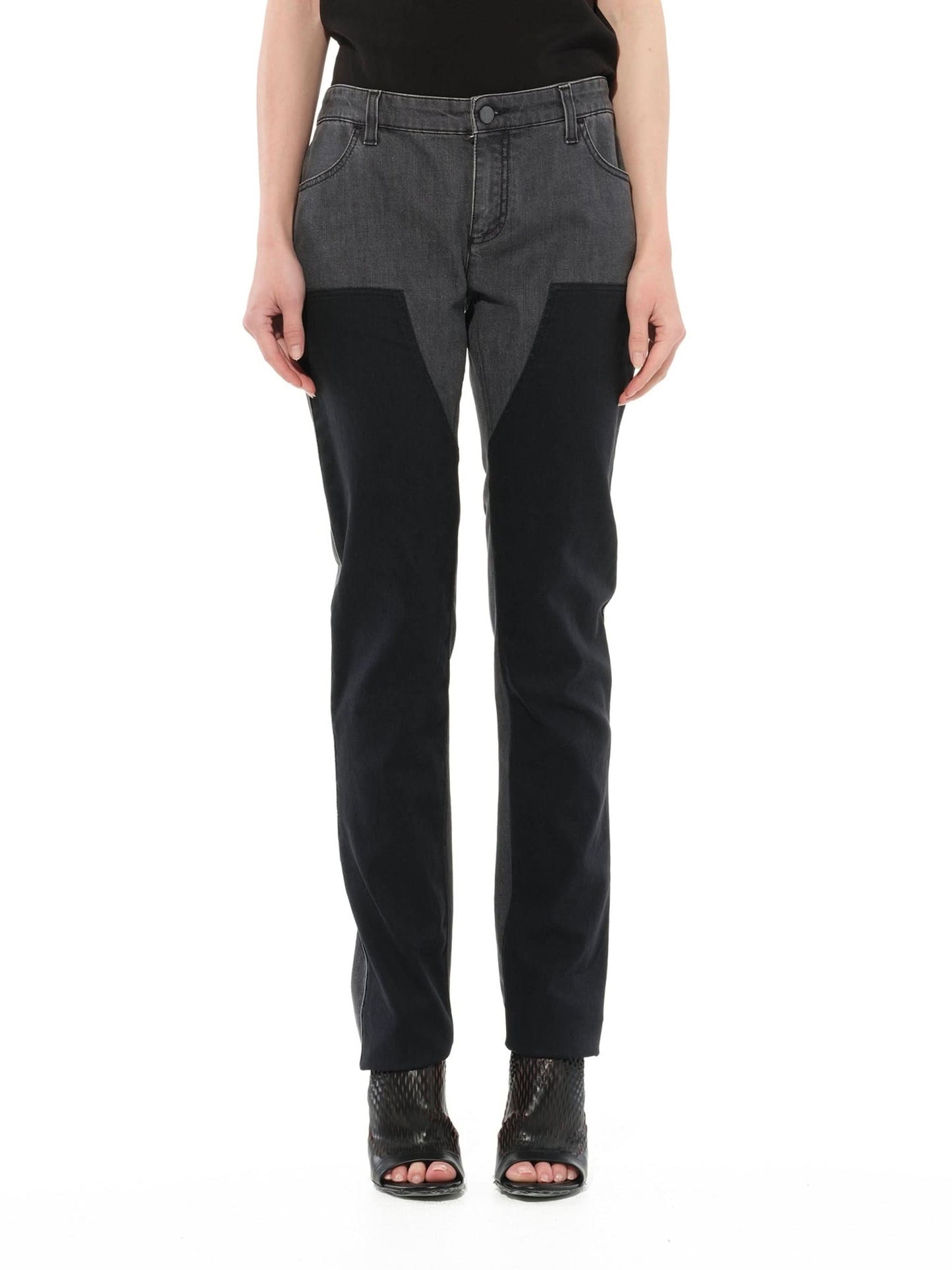 Image of Jeans. Product name - Jeans in Black colour by brand - GIVENCHY
