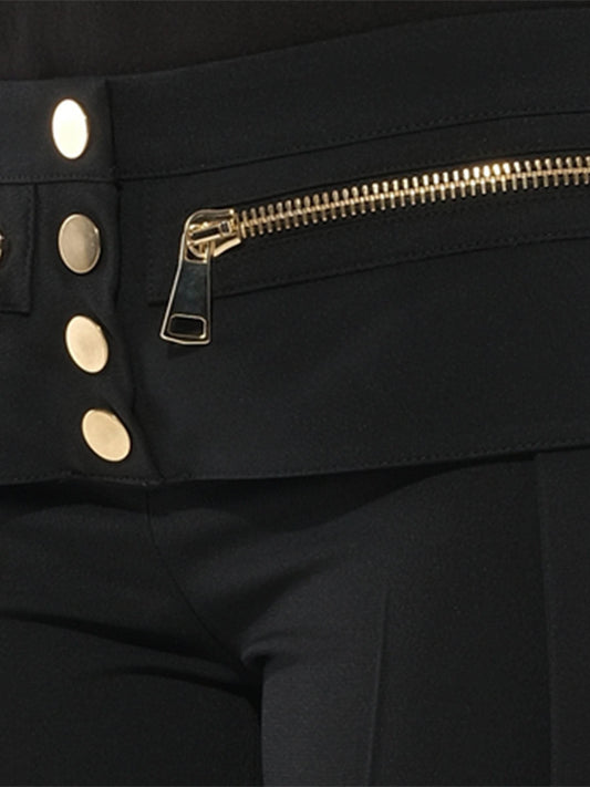 GIVENCHY Wait Zip Pants (Black)